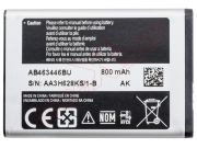 AB463446BU generic without logo battery - 800mAh / 3.7V / 2.96WH / Li-ion